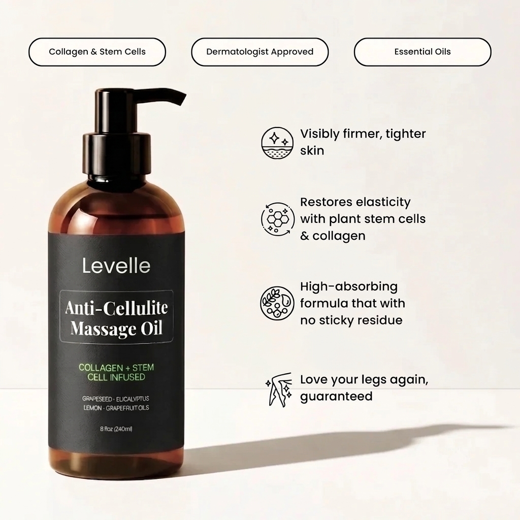 Levelle Anti-Cellulite Massage Oil